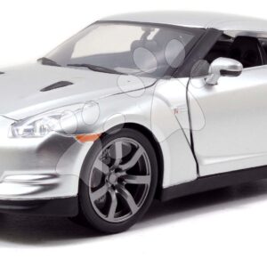 Autíčko Nissan GT-R 2009 Fast & Furious Jada kovové s otevíratelnými částmi délka 19 cm 1:24