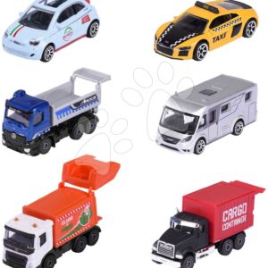 Autíčko městské City Vehicles Majorette s pohyblivými částmi 7