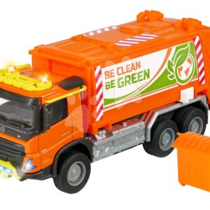 Autíčko popelářské Volvo Truck Majorette se zvukem a světlem délka 19 cm