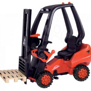 BIG dětský vysokozdvižný vozík 56580 červeno-černý