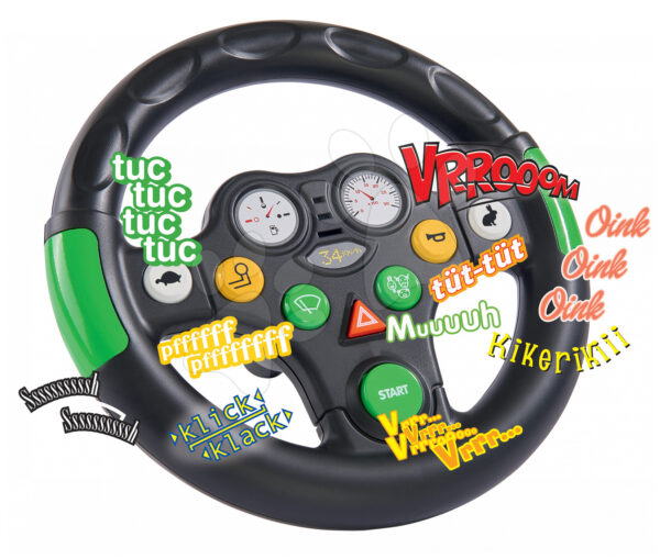 BIG interaktivní volant k odrážedlům a traktorem BIG 56488