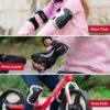 Balanční odrážedlo skládací Folding Balance Bike Red smarTrike červené z hliníku s ergonomickými úchyty od 2–5 let a chrániče jako dárek - Image 2