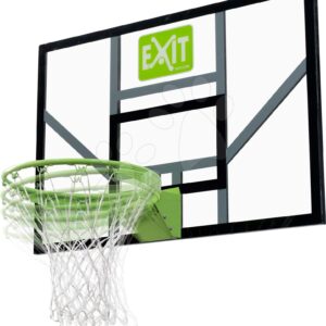 Basketbalová deska s flexibilním košem Galaxy basketball backboard Exit Toys transparentní polykarbonát