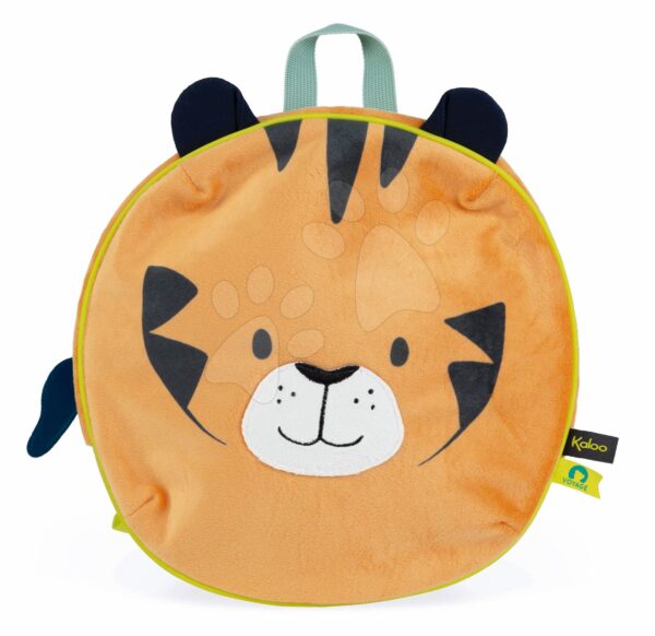 Batoh lev My Cuddle Backpack Home Kaloo se zipem 26*25 cm pro děti od 2 let