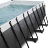 Bazén s filtrací Black Leather pool Exit Toys ocelová konstrukce 540*250*100 cm černý od 6 let - Image 2