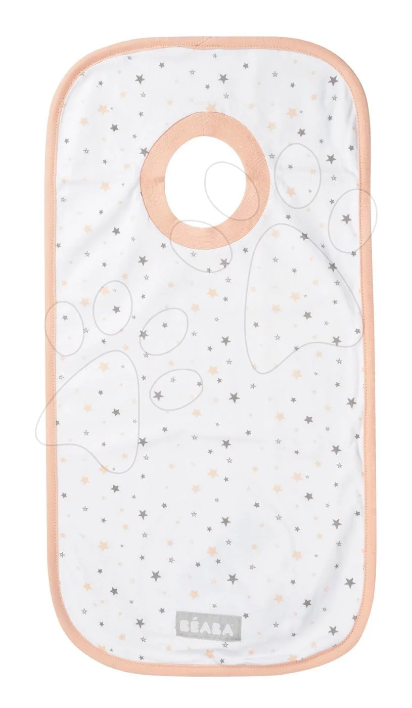 Beaba bryndáček pro děti Evolutive z bavlny s elastickým límcem natur 913445