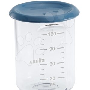 Beaba dóza na jídlo Baby Portion 120 ml 912535 modrá