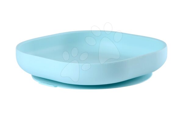 Beaba talíř pro miminka ze silikonu 913430 modrý