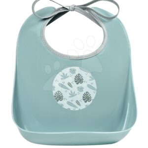 Bryndák pro děti Beaba Jungle Training Bib 1st age zelený od 4 měsíců