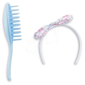 Čelenka do vlasů s kartáčem Hair Brush Set Flowers Corolle pro 36cm panenku od 4 let
