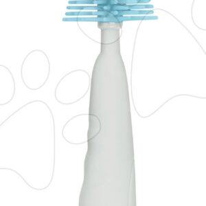 Čisticí kartáč Silicone Bottle Brush Beaba na čištění kojeneckých láhví a dudlíků bílá 26 cm od 0 měsíců
