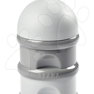Dávkovač sušeného mléka Beaba Light Mist 3-dílný vzduch & voda odolný šedý od 0 měsíců