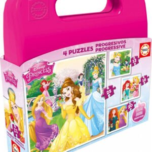 Dětské puzzle Disney Princezny Educa progresivní 25-20-16-12 dílů 16508