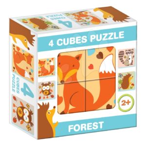 Dohány dětské kostky lesní zvířátka 599-6