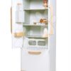 Dřevěná chladnička dvoukřídlová Refridgerator Tender Leaf Toys s úložným boxem a výroba ledu 101 cm výška - Image 2
