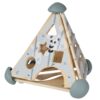 Dřevěná didaktická pyramida Game Center Pyramide Eichhorn s vkládacími kostkami a xylofonem od 12 měsíců - Image 2