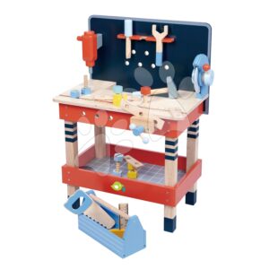 Dřevěná pracovní dílna TenderLeaf Tool Bench Tender Leaf Toys s nářadím
