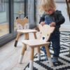 Dřevěná židle Srnka Forest Deer Chair Tender Leaf Toys pro děti od 3 let - Image 2