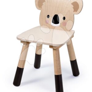 Dřevěná židle medvídek Forest Koala Chair Tender Leaf Toys pro děti od 3 let