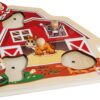 Dřevěné puzzle farma Puzzle with Sound Eichhorn 5 zvířátek se zvukem od 24 měsíců - Image 3