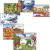 Dřevěné puzzle kostky Picture Cube Eichhorn 12 kostek se 6 motivy zvířátek - Image 2