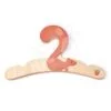 Dřevěný dětský šatník Forest Clothes Rail Tender Leaf Toys s 3 ramínky a ptáčky - Image 2
