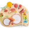 Dřevěný hudební stůl Musical Table Tender Leaf Toys s bubny xylofonem píšťalkou - Image 2