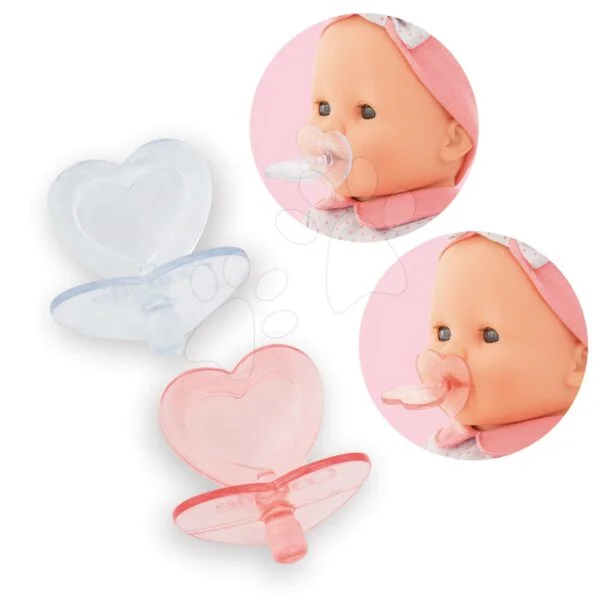 Dudlíky Mon Grand Poupon Bebe Corolle 2 kusy pro 36 a 42 cm panenku od 24 měsíců