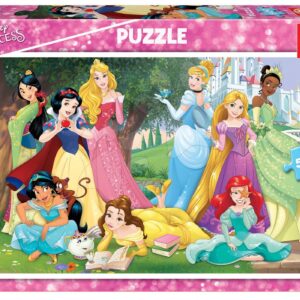 Educa Puzzle Disney Princess 500 dílků a fix lepidlo 17723