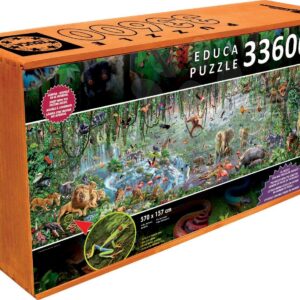 Educa Puzzle Genuine Wildlife 33 600 dílů 16066 barevné