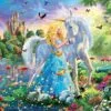 Educa Puzzle The Princess and the Unicorn 1000 dílků a fix lepidlo 17654 - Image 2