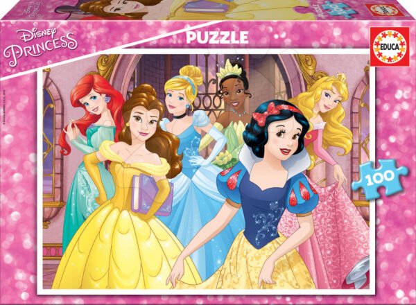 Educa dětské puzzle Princezny Disney 100 dílů 17167