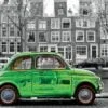 Educa puzzle Black&White Car in Amsterdam 1000 dílků a fix lepidlo 18000 - Image 2