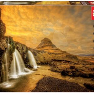 Educa puzzle Kirkjufellsfoss Watterfall Iceland 1000 dílků a fix lepidlo 17971