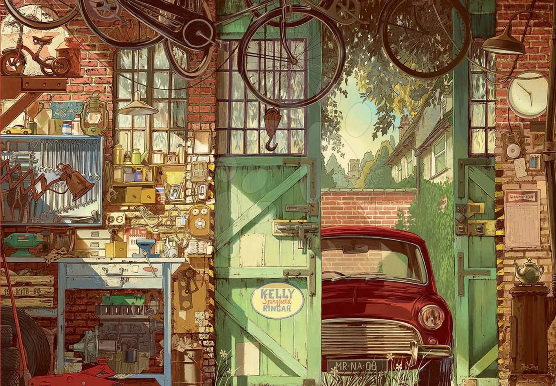 Arly Jones 1500 dílků a fix lepidlo 18005