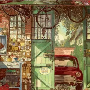 Educa puzzle Old garage