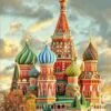 Educa puzzle St. Basil´s Cathedral Moscow 100 dílků a fix lepidlo 17998 - Image 2
