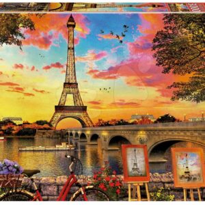 Educa puzzle Sunset in Paris Educa 3000 dílků 17675