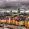 Educa puzzle Views of Stockholm 1000 dílků a fix lepidlo 17664 - Image 2