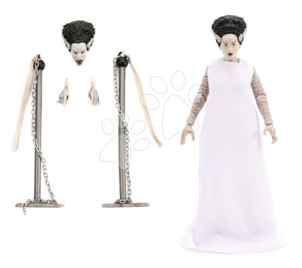 Figurka Frankensteinova nevěsta Monsters Jada s pohyblivými částmi a doplňky výška 15 cm