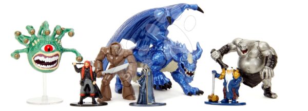 Figurky sběratelské Dungeons & Dragons Megapack Jada kovové sada 7 druhů
