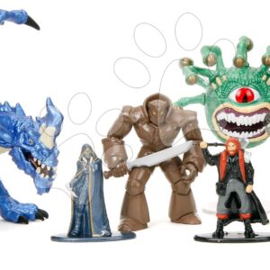 Figurky sběratelské Dungeons & Dragons Megapack Jada kovové sada 7 druhů