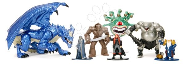Figurky sběratelské Dungeons & Dragons Megapack Jada kovové sada 7 druhů