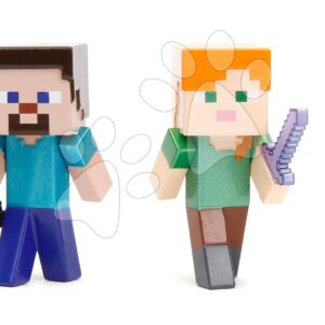 Figurky sběratelské Minecraft Figures 4-Pack Jada kovové sada 4 druhů výška 6 cm