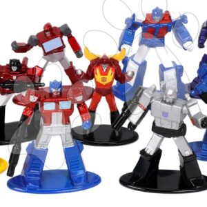 Figurky sběratelské Transformers Nano Wave 1 Jada kovové sada 18 druhů výška 4 cm