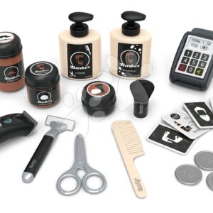 Holičství trojkřídlé Barber Cut&Barber Shop Smoby péče o vlasy a vousy