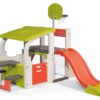 Hrací centrum Multisport Fun Center Smoby se 150 cm skluzavkou basketbalem fotbalem a piknikovým stolem od 2 let - Image 3
