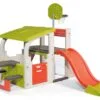 Hrací centrum Multisport Fun Center Smoby se 150 cm skluzavkou basketbalem fotbalem a piknikovým stolem od 2 let - Image 3