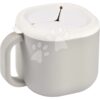 Hrneček pro miminka Pick 'n' Snack Silicone Snack Cup Beaba Velvet Grey na učení se jíst šedý od 10 měsíců - Image 2