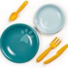 Jídelní souprava Picnic Serware Vert Azur Écoiffier 32 dílů doplňků od 18 měsíců - Image 3